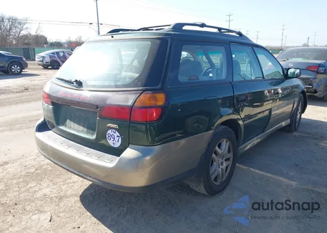 2002 Subaru Outback из США, поврежденный, VIN 4S3BH675227603211